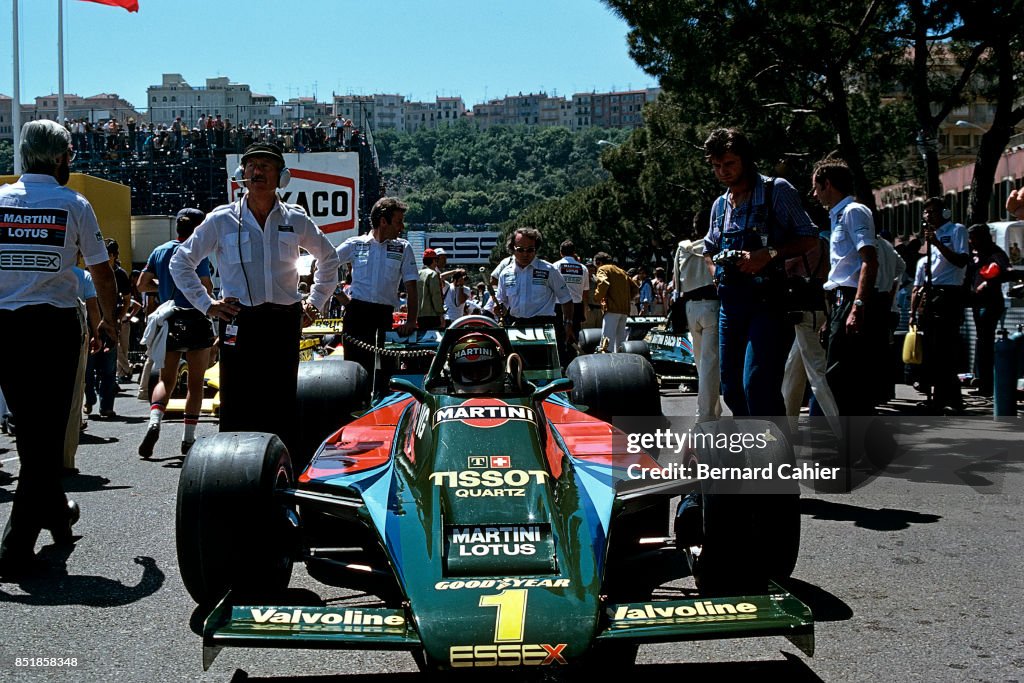Mario Andretti, Colin Chapman, Grand Prix Of Monaco