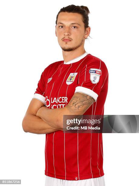 Milan Djuric of Bristol City - Mandatory by-line: Matt McNulty/JMP - - FOOTBALL - Ashton Gate - Bristol, England - Bristol City Headshots