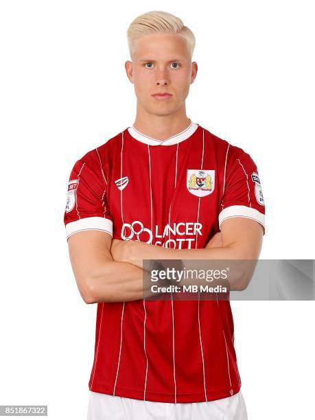Hordur Magnusson of Bristol City - Mandatory by-line: Matt McNulty/JMP - - FOOTBALL - Ashton Gate - Bristol, England - Bristol City Headshots
