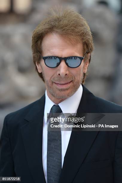 Jerry Bruckheimer arriving at the UK Premiere of The Lone Ranger, at the Odeon West End cinema in London.