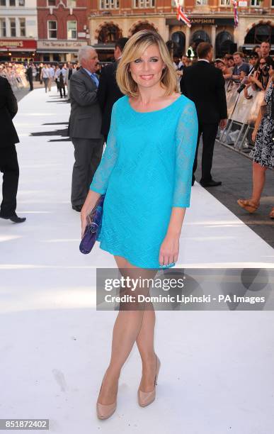 Philippa Tomson arriving at the UK Premiere of The Lone Ranger, at the Odeon West End cinema in London.