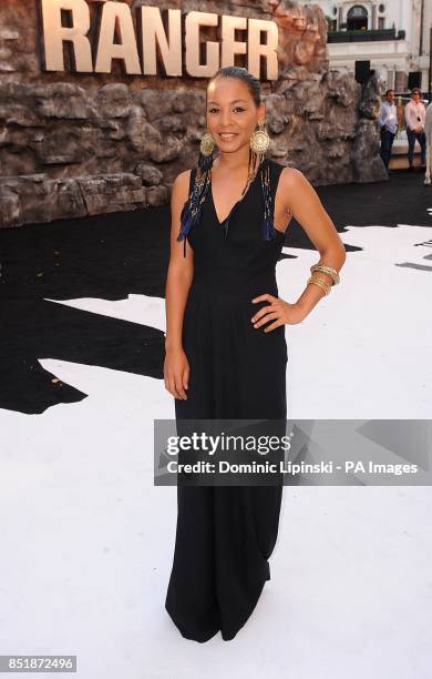 Jade Ellis arriving at the UK Premiere of The Lone Ranger, at the Odeon West End cinema in London.