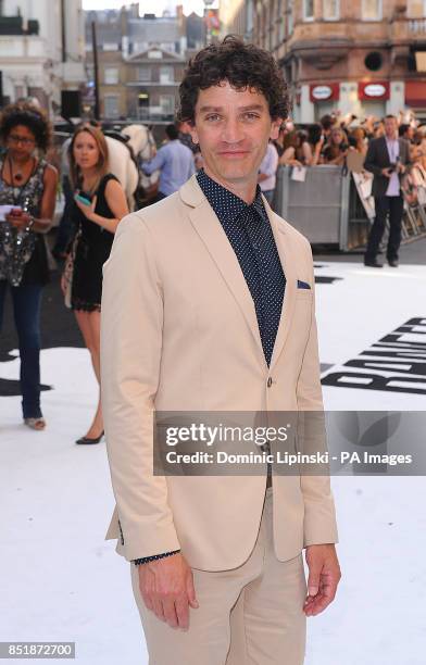 James Frain arriving at the UK Premiere of The Lone Ranger, at the Odeon West End cinema in London.