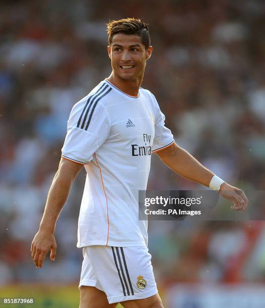 Real Madrid's Cristiano Ronaldo during the pre-season friendly at the Goldsands Stadium, Bournemouth.