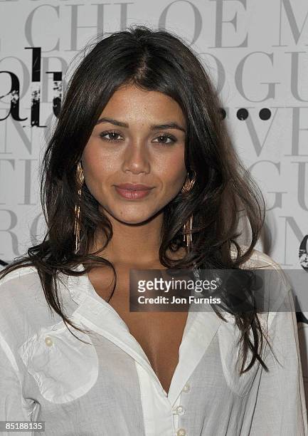 Jamie Gunns attends the MAC party at The Hospital Club on February 22, 2009 in London, England.