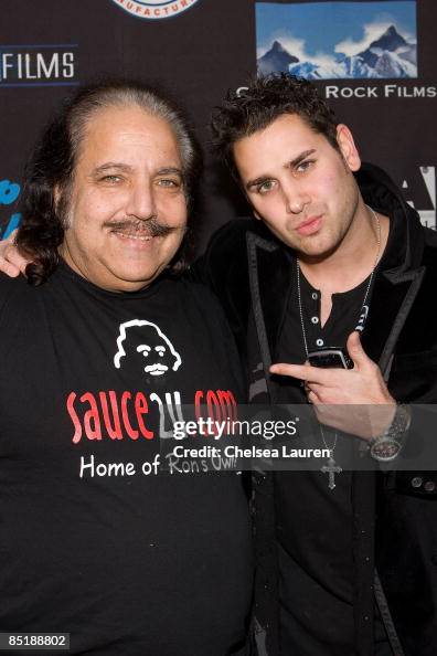 Pimp Brian Adult star Ron Jeremy and producer David Brian Pearce attend the Pimp ...