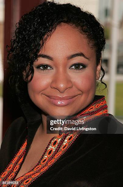 Actress Raven-Symone attends the 11th annual Read Across America program at the Compton Unified School District Education Service Center on March 2,...