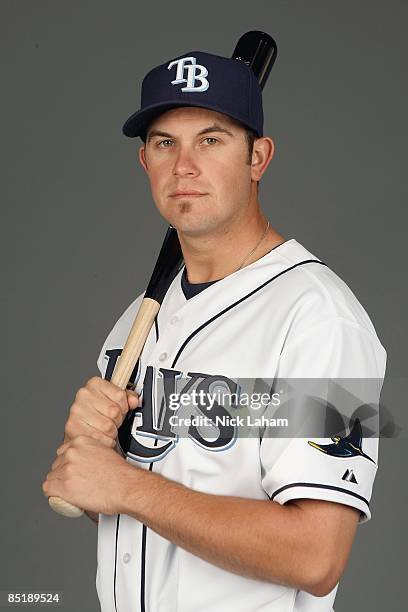 Evan Longoria of the Tampa Bay Rays poses during Photo Day on February 20, 2009 at the Charlotte County Sports Park in Port Charlotte, Florida.