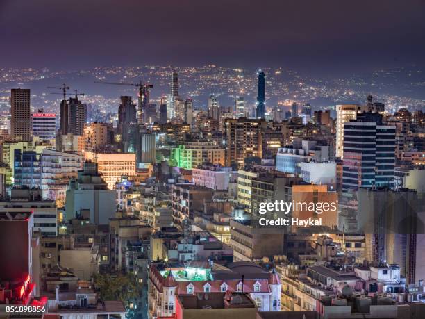 beirut - libanon midden oosten stockfoto's en -beelden