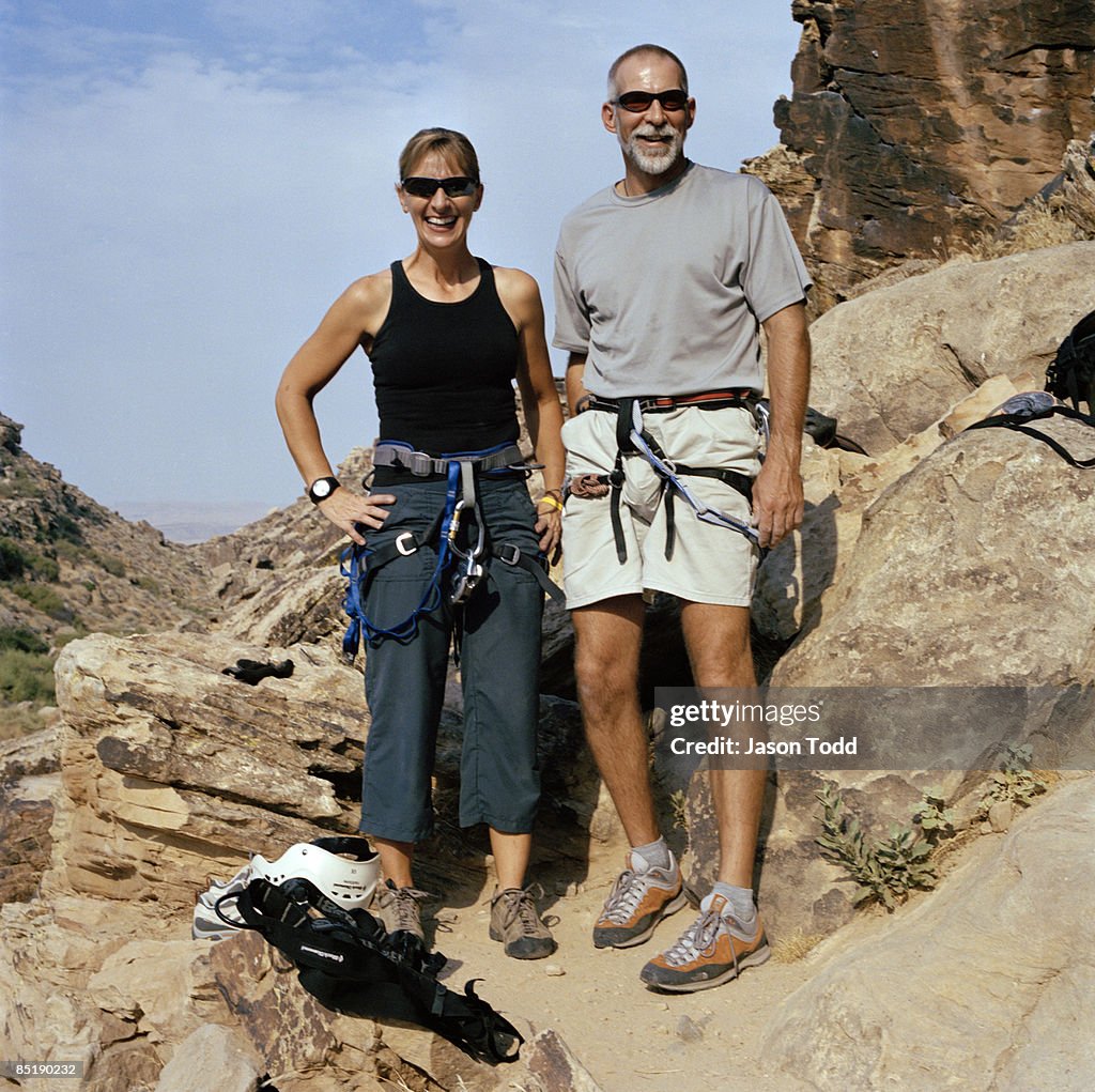 Rock climbers