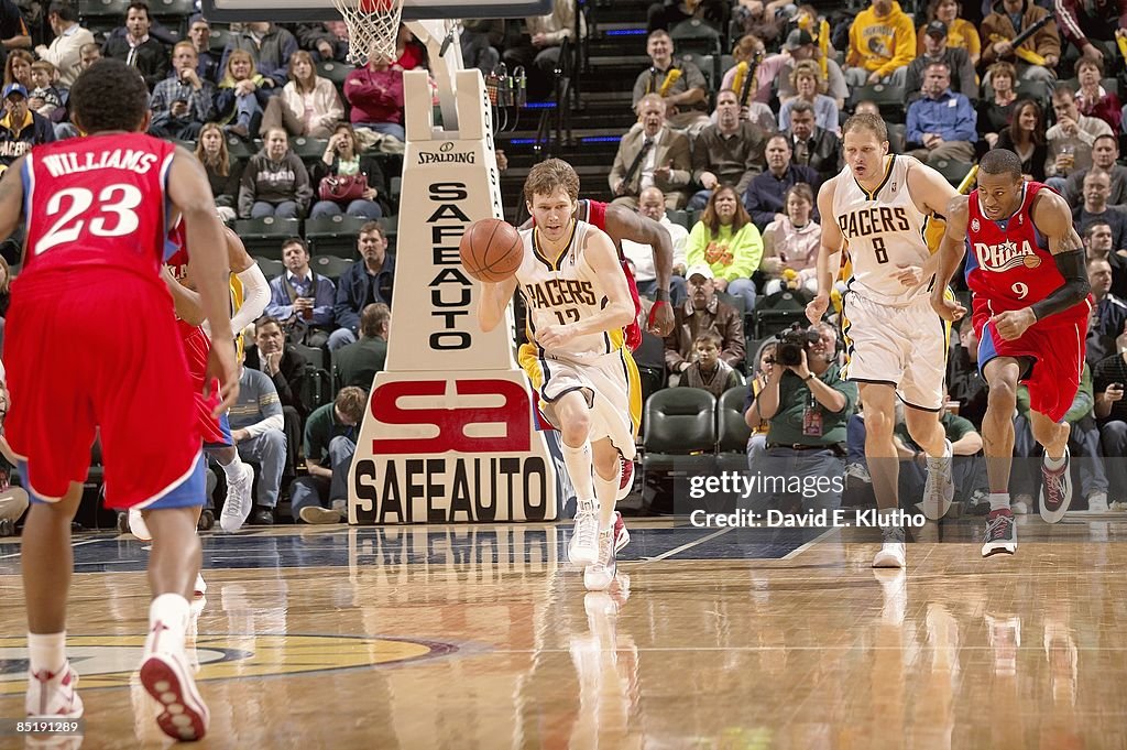 Indiana Pacers vs Philadelphia 76ers