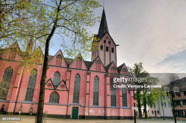 kempen - st. mariae geburt church, germany - geburt stock pictures, royalty-free photos & images