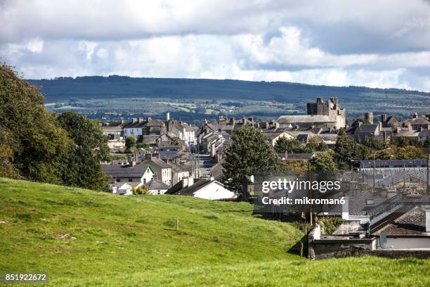 roscrea city, roscrea, county tipperary, ireland - county tipperary stock pictures, royalty-free photos & images