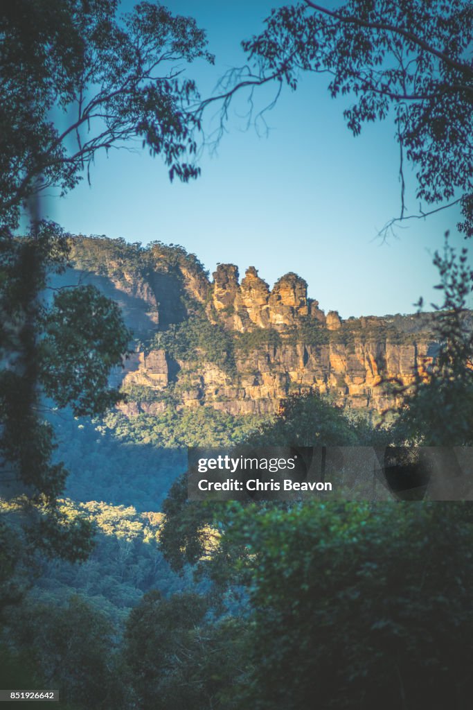 Three Sisters rock formation