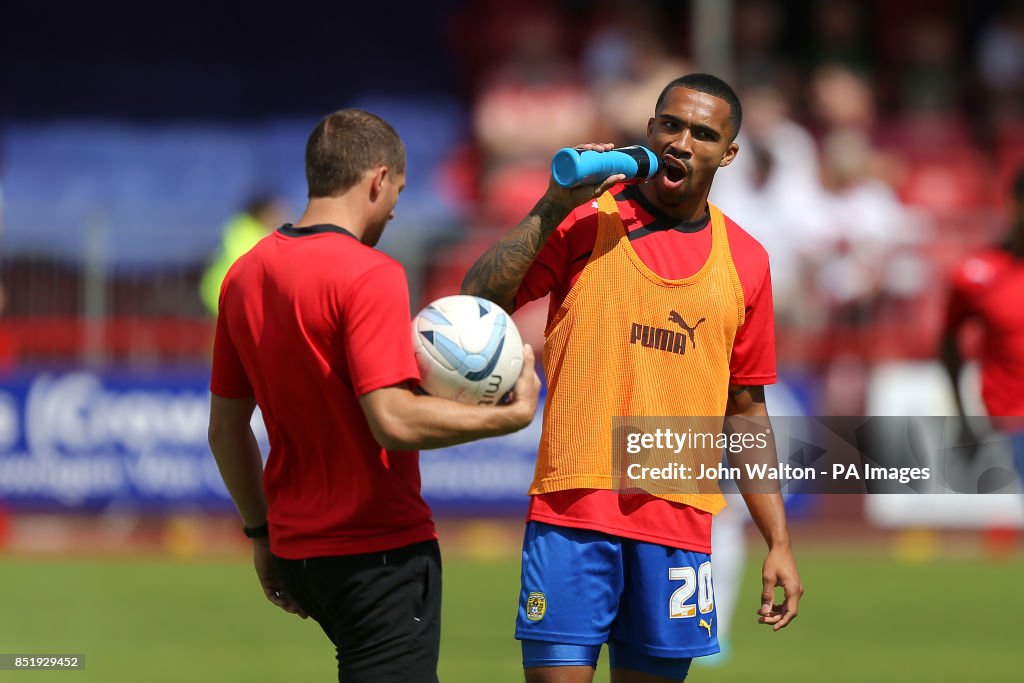 Soccer - Sky Bet League One - Crawley Town v Coventry City - Broadfield Stadium