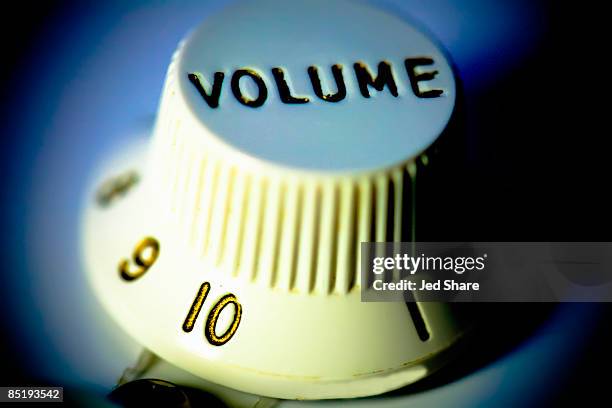 volume control for electric guitar, close-up - inconvenience stock pictures, royalty-free photos & images