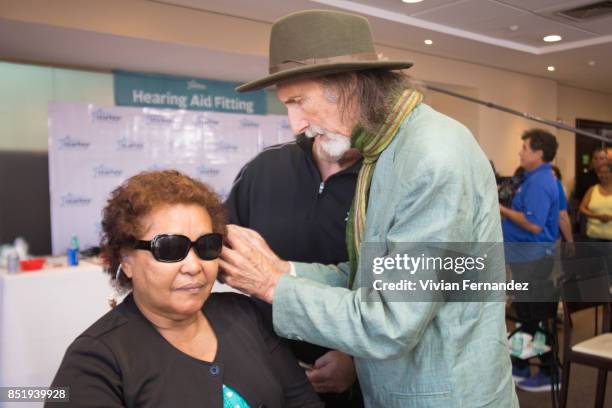 Arthur Brown attends the Starkey Hearing Foundation Hearing Mission during Rock In Rio 2017 at JW Marriott Hotel on September 21, 2017 in Rio de...