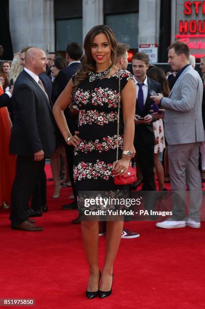 Rochelle Humes arriving for the World Premiere of One Direction: This Is Us, at the Empire Leicester Square, London.