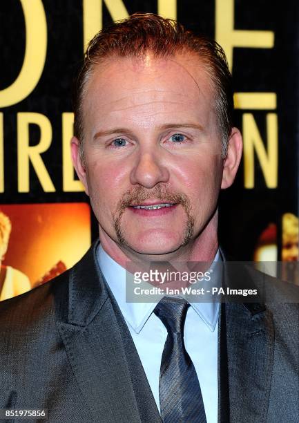 Morgan Spurlock arriving for the World Premiere of One Direction: This Is Us, at the Empire Leicester Square, London.