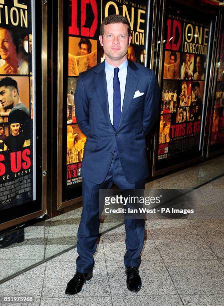 Dermot O'Leary arriving for the World Premiere of One Direction: This Is Us, at the Empire Leicester Square, London.