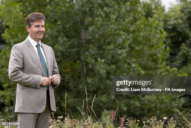Irish singer Daniel O'Donnell attending a photocall for the 2013 Ireland's Deaf and Hard of Hearing Heroes.