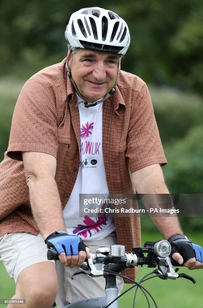 Downton star joins cycle marathon