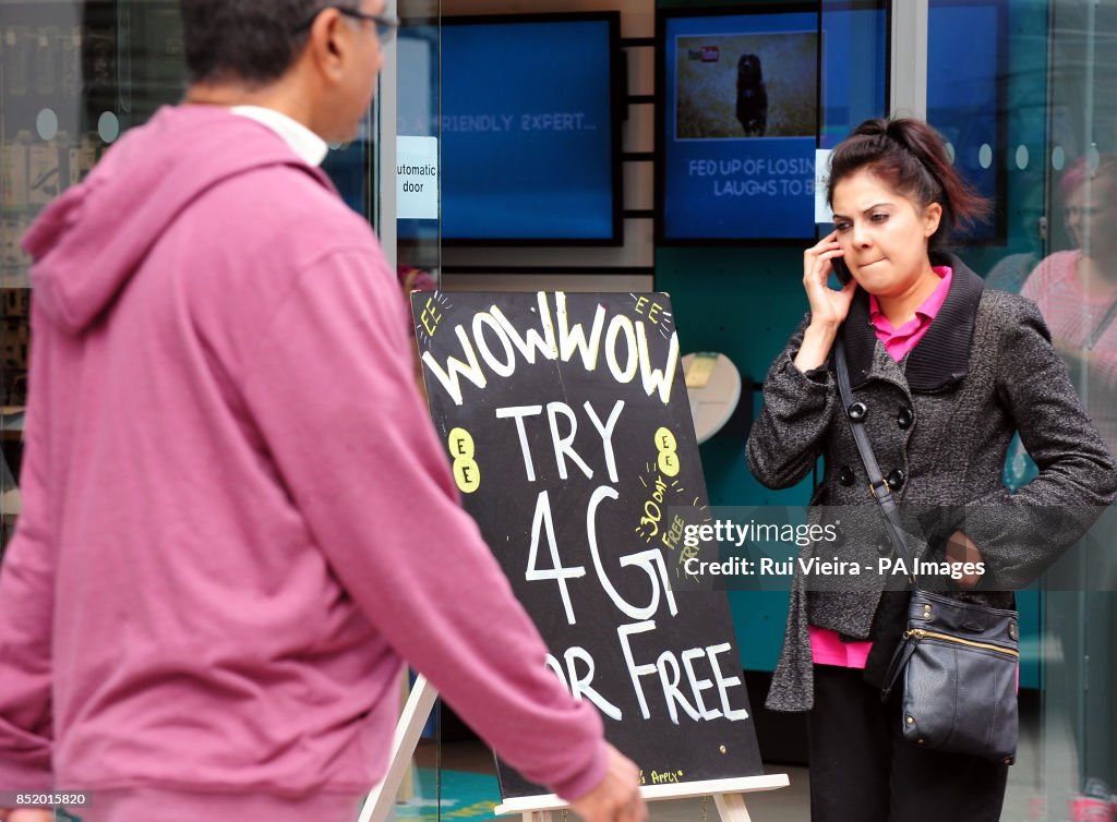 Mobile phone stock