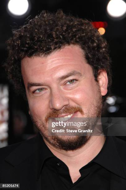 Danny McBride arrives at the Los Angeles Premiere Of "Tropic Thunder" at the Mann's Village Theater on August 11, 2008 in Los Angeles, California.