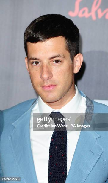 Mark Ronson attends the premier of Rush at Odeon Leicester Square, London.