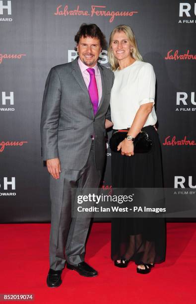 Mark Stewart attends the premier of Rush at Odeon Leicester Square, London.