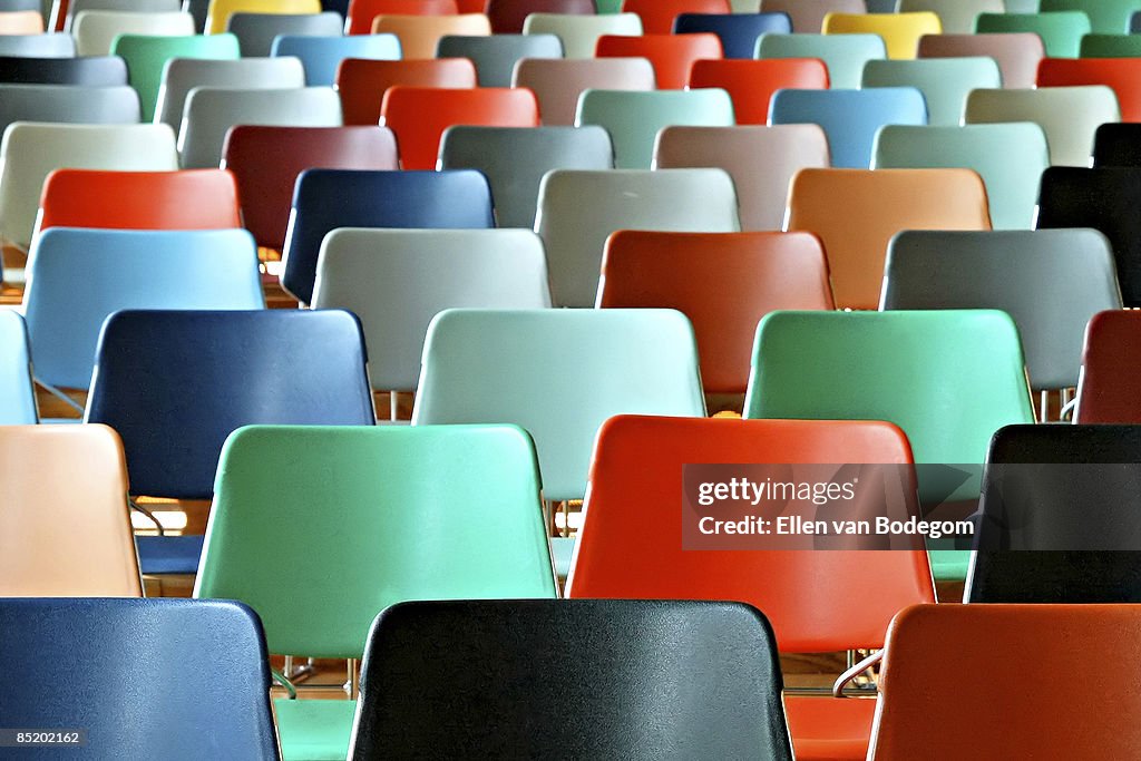 Colorful chairs