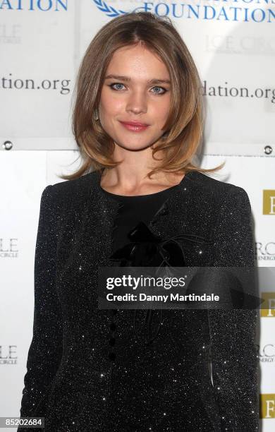 Natalia Vodianova attends the Fortune Forum Summit at the Dorchester Hotel on March 3, 2009 in London, England.