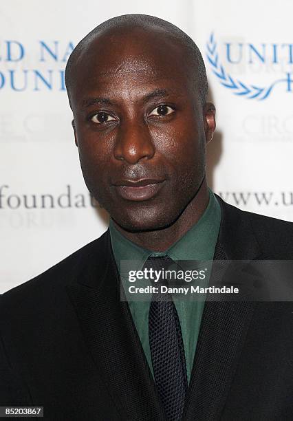 Designer Ozwald Boateng attends the Fortune Forum Summit at the Dorchester Hotel on March 3, 2009 in London, England.