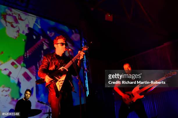 Male Gaze perform on stage during the Liverpool International Festival of Psychedelia on September 22, 2017 in Liverpool, England.