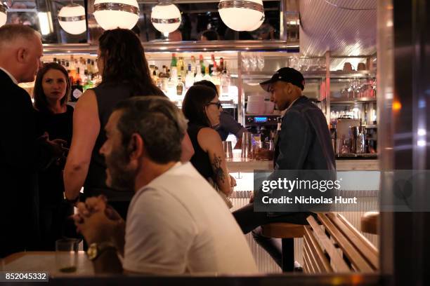 Guests attend the Tribeca TV Festival welcome party hosted by AT&T at the Empire Diner on September 22, 2017 in New York City.