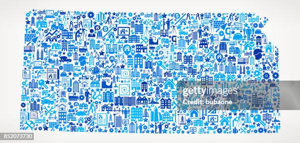 kansas construction industry vector icon pattern - sledgehammer stock illustrations