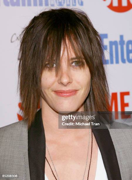 Katherine Moennig arrives to "The L Word" final season farewell party held at Cafe La Boheme on March 3, 2009 in West Hollywood, California.