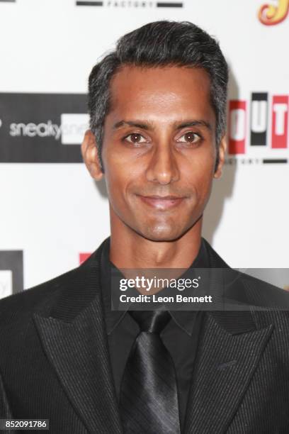 Actor Karthik Srinivasan attends the Premiere Of "The Tiger Hunter" at Laemmle Monica Film Center on September 22, 2017 in Santa Monica, California.