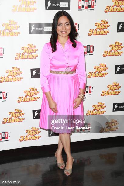 Producer Megha Kadakia attends the Premiere Of "The Tiger Hunter" at Laemmle Monica Film Center on September 22, 2017 in Santa Monica, California.