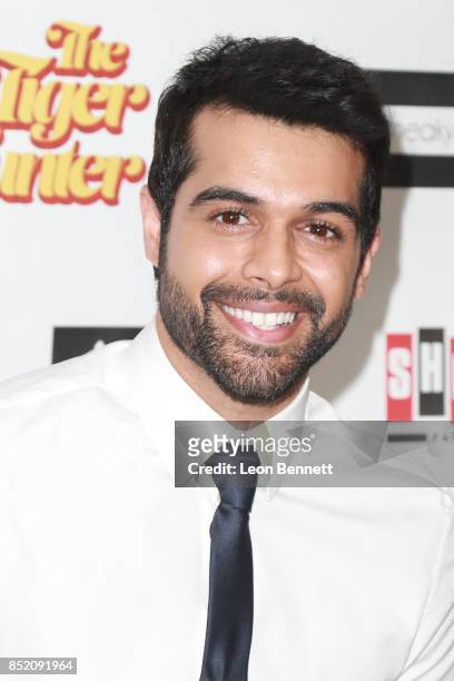 Actor Anand Desai-Barochia attends the Premiere Of "The Tiger Hunter" at Laemmle Monica Film Center on September 22, 2017 in Santa Monica, California.