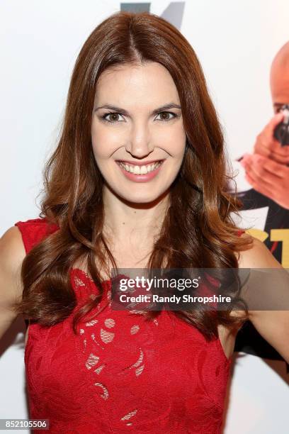 Breann Johnson attends "Unstoppable" Tariku Bogale book launch on September 22, 2017 in West Hollywood, California.