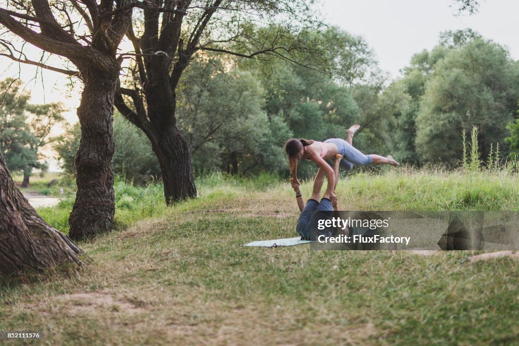 Practicing outdoors