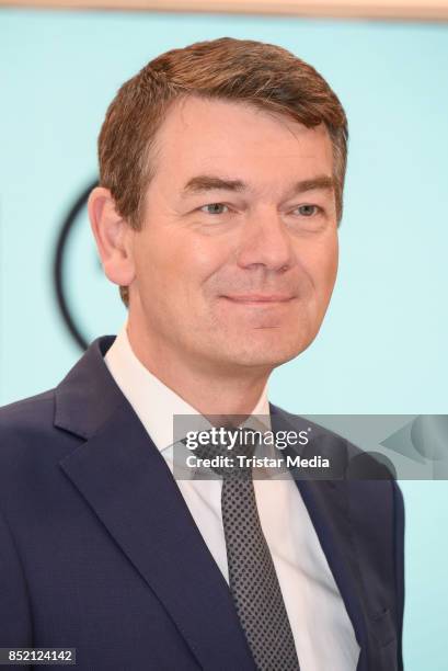 Joerg Schoenenborn during the 'Bundestagswahl' TV Show Photo Call on September 22, 2017 in Berlin, Germany.