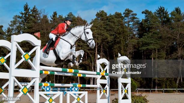 Jump Jockeys Challenge Photos and Premium High Res Pictures - Getty Images