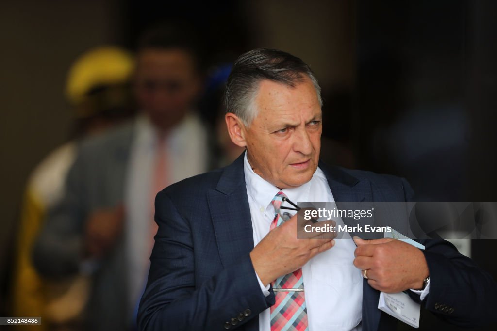 Peter Snowden Racing Trainer Peter Snowden during Golden Rose Day at Rosehill Gardens on ...