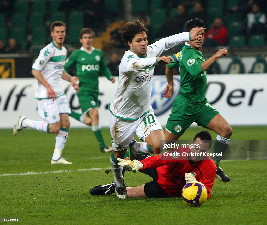 VfL Wolfsburg v Werder Bremen - DFB Cup