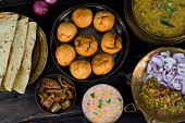 Indian Cuisine Dal Baati