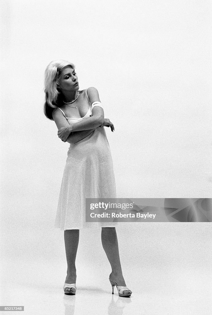 Debbie Harry in White Dress
