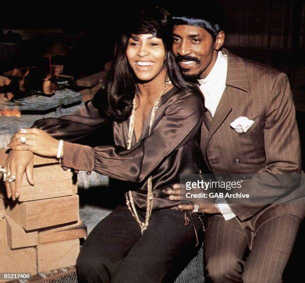 Photo of Ike & Tina TURNER; L-R: Tina Turner, Ike Turner. Posed