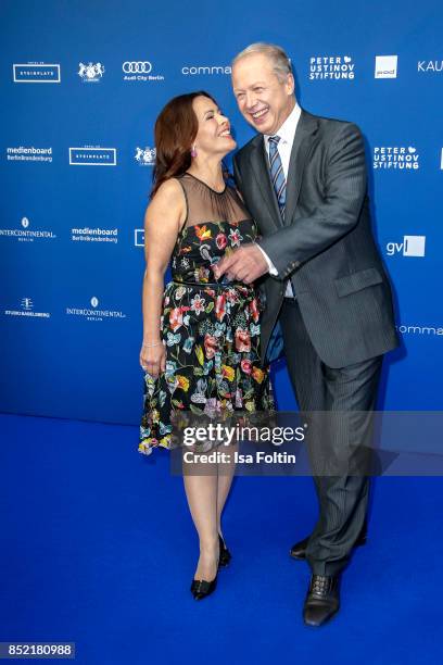 Thomas Buhrow and Daniela Boff during the 6th German Actor Award Ceremony at Zoo Palast on September 22, 2017 in Berlin, Germany.